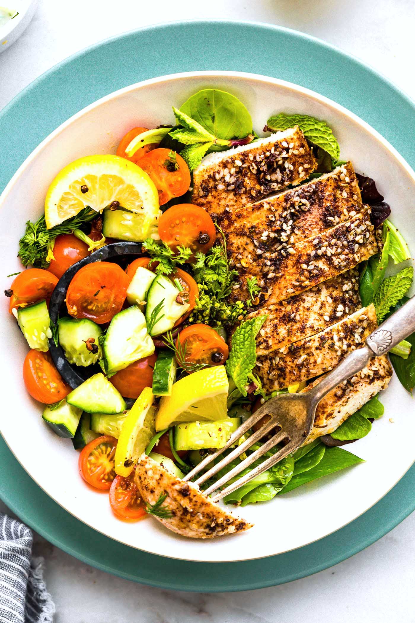 meal prep bowl with chicken