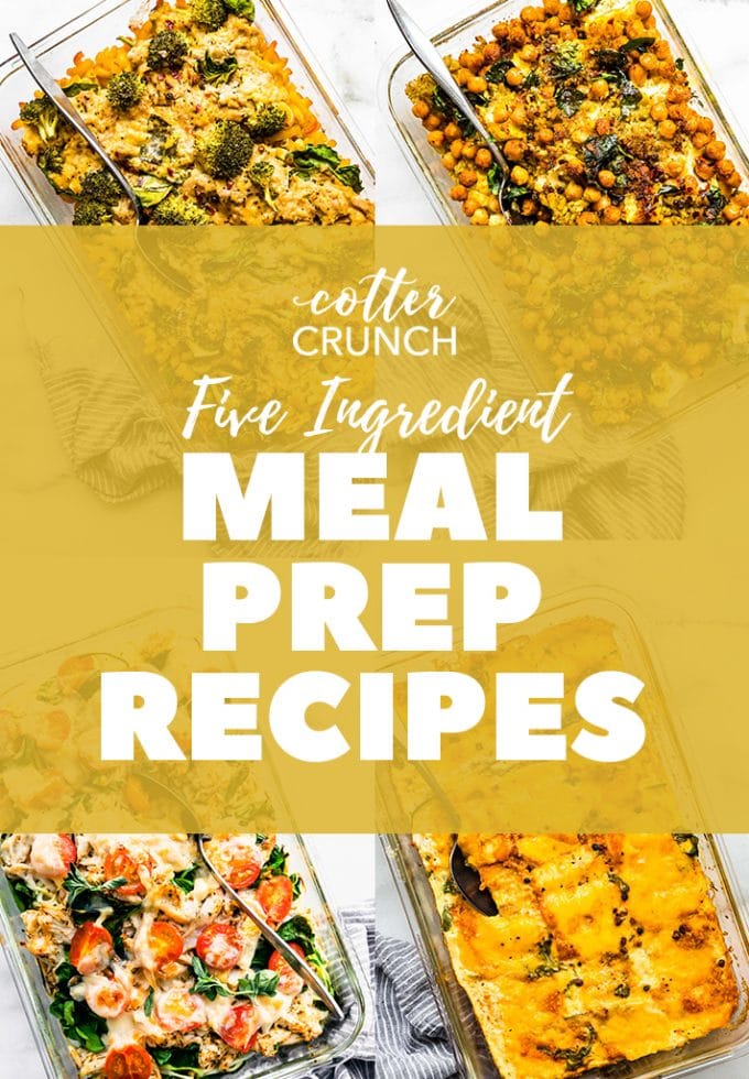 Collage of casserole recipes in clear glass casserole dishes.