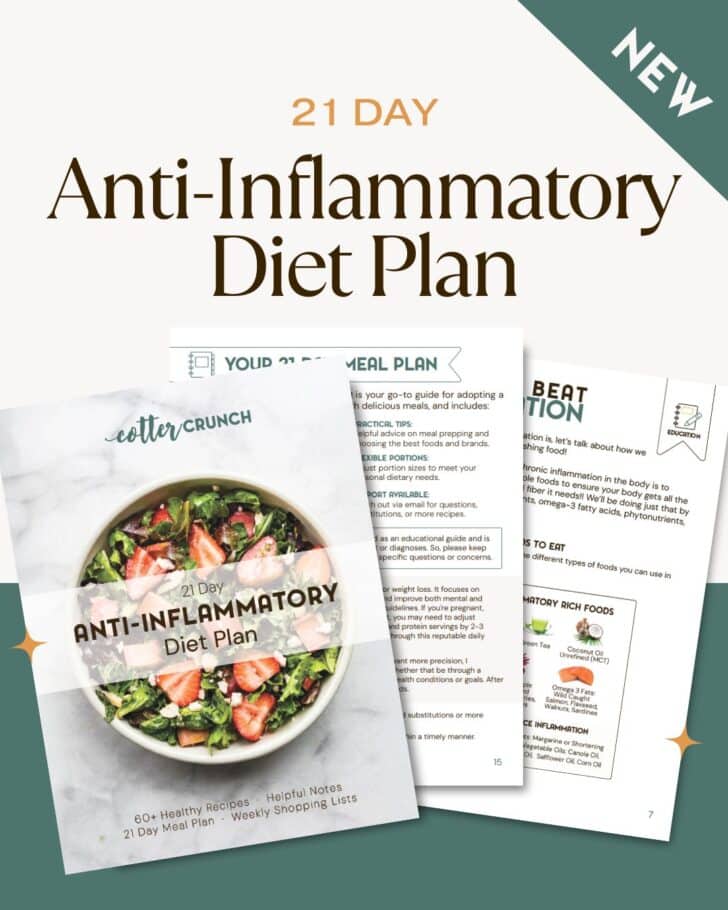 21 day anti-inflammatory diet guide