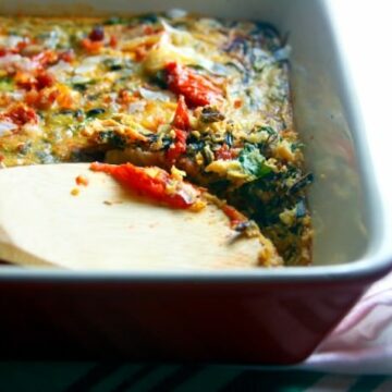 Gluten free BLT baked casserole