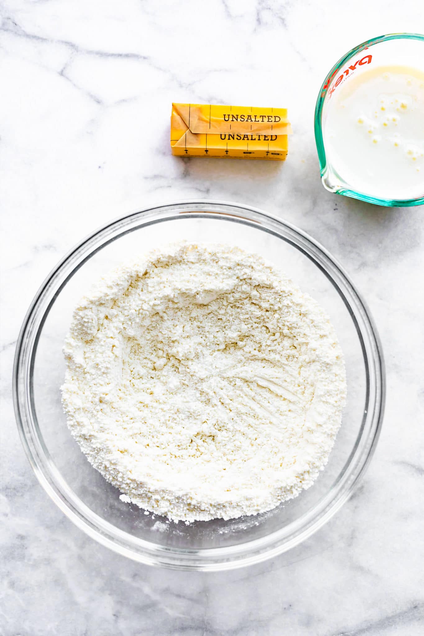 ingredients for gluten free biscuits