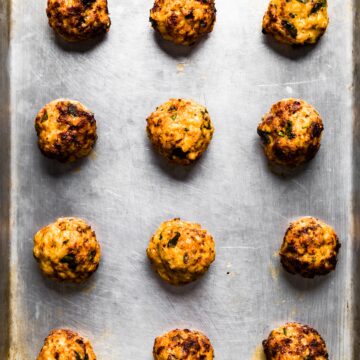 Air Fryer Chicken Meatballs
