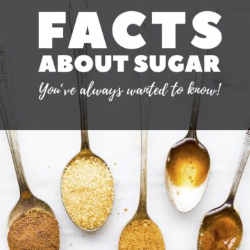 titled Pinterest image: Facts About Sugar You've Always Wanted to Know