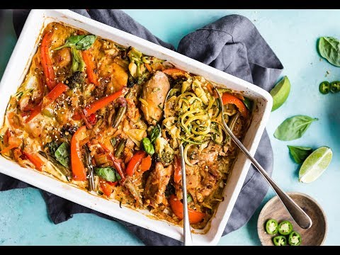 EASY DRUNKEN CHICKEN ZOODLE CASSEROLE {Paleo friendly}