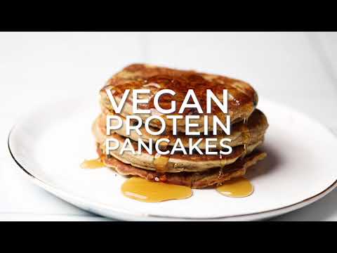 Gluten Free Vegan Protein Pancakes (Sugar Free Option)