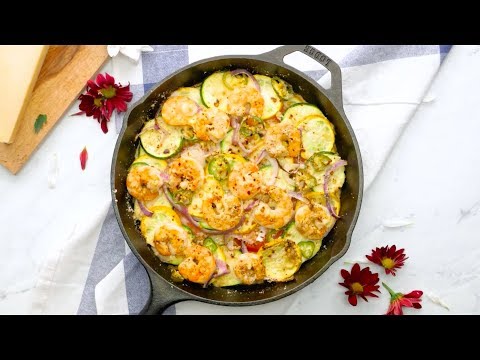 EASY JALAPENO SHRIMP VEGGIE BAKE