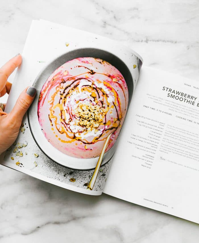 A peek inside the Nourishing Superfood Bowls Cookbook