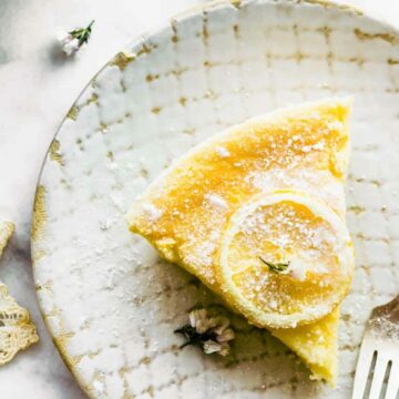 Gluten-Free Lemon Pudding Cake